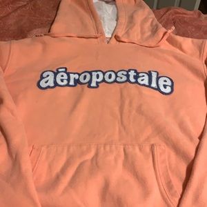 Aeropostale size Large coral hoodie.